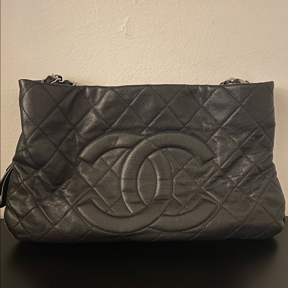 Chanel Zip Around Bottom Tote